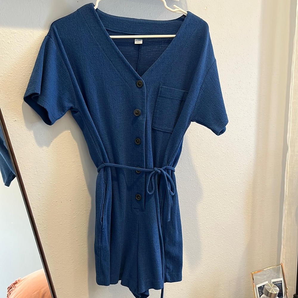 Old Navy Blue Romper
